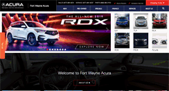 Desktop Screenshot of fortwayneacura.com